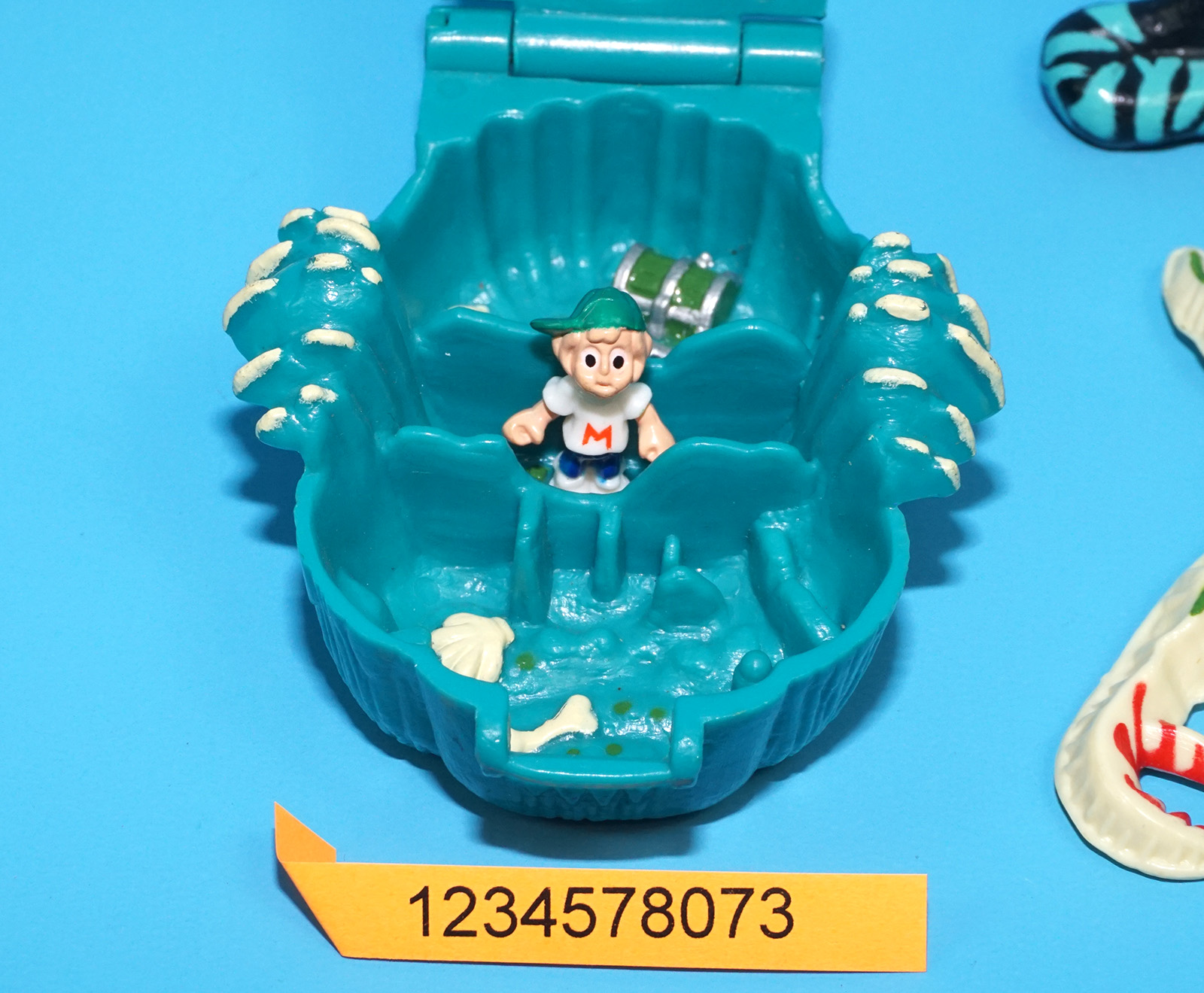 MIGHTY MAX HORROR HEADS PULVERIZES SEA SQUIRM 100% COMPLETE 1992 BLUEBIRD TOYS - Image 5