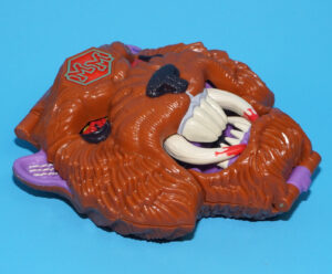 MIGHTY MAX DOOM ZONE GRAPPLES WITH BATTLE CAT 100% COMPLETE 1993 BLUEBIRD TOYS