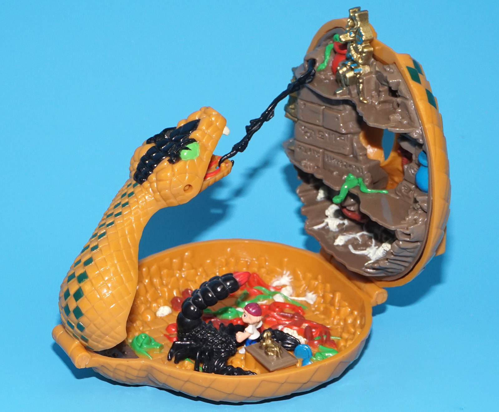 MIGHTY MAX DOOM ZONE CONQUERS THE PALACE OF POISON 100% COMPLETE 1992 BLUEBIRD TOYS - Image 4