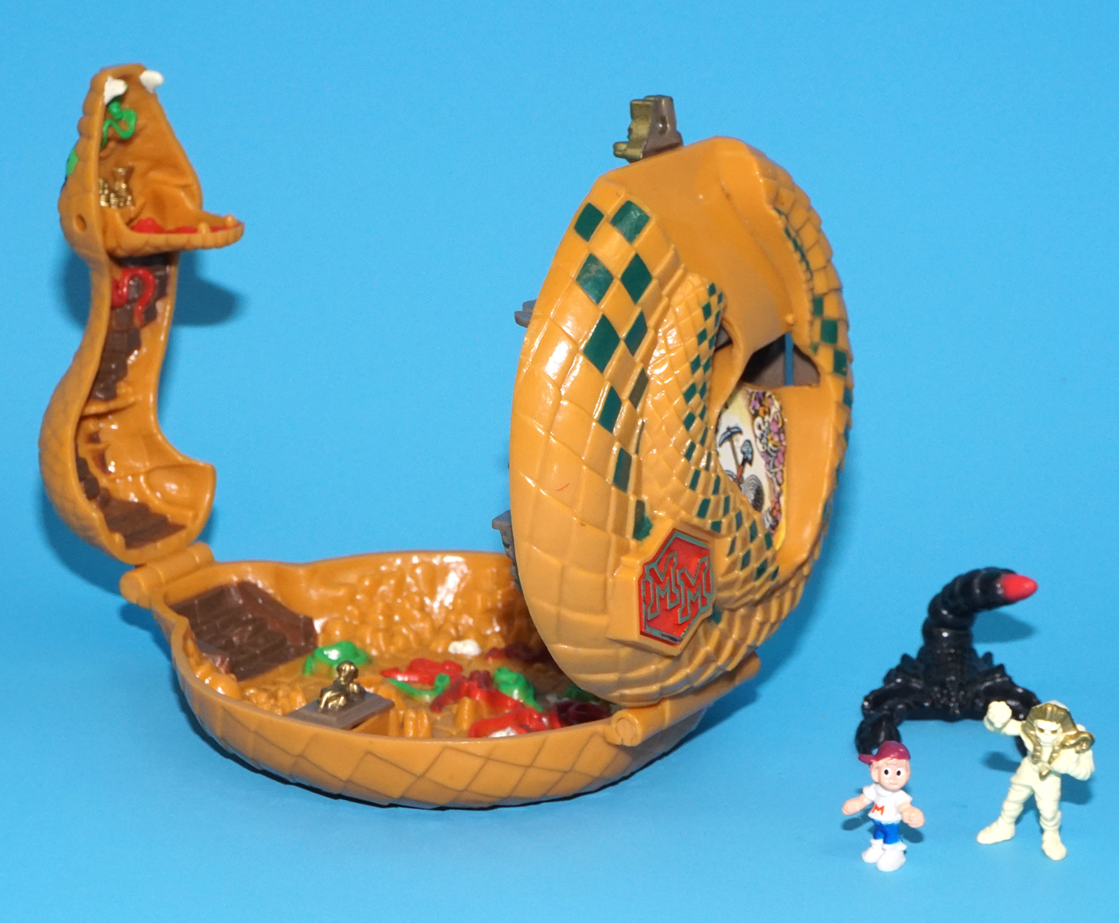 MIGHTY MAX DOOM ZONE CONQUERS THE PALACE OF POISON 100% COMPLETE 1992 BLUEBIRD TOYS - Image 7