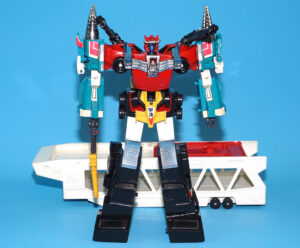 TRANSFORMERS KO BRAVE FIGHTER OF LEGEND DA-GARN LAND BISON 100% COMPLETE 1993 TAIWAN BOOTLEG READ