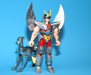 KNIGHTS OF THE ZODIAC SAINT SEIYA PEGASUS v2 NEAR COMPLETE 1988 BANDAI JAPAN READ