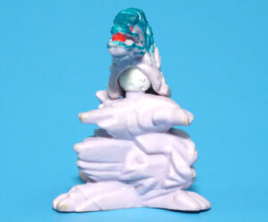 MIGHTY MAX ORIGINAL SPARE PART DOOM ZONE ICE ALIEN ICEOSAURUS 1992 BLUEBIRD TOYS