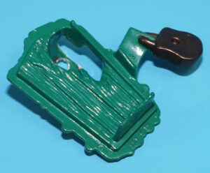 MIGHTY MAX ORIGINAL SPARE PART HORROR HEADS LOCKJAW COFFIN LID 1993 BLUEBIRD TOYS