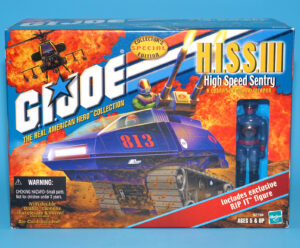 2000 GI JOE H.I.S.S. HISS III HIGH SPEED SENTRY & RIP IT v1 MIB MISB NIRFB SEALED US BOX HASBRO