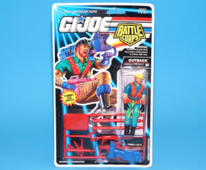 1993 GI JOE BATTLE CORPS OUTBACK v4 ECO FORCE MOC MOSC US CARD 1992 HASBRO