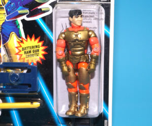 1993 GI JOE BATTLE CORPS BARRICADE v2 MOC MOSC US CARD HASBRO