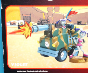 GAMEPRO PRESENTS CEL DAMAGE SERIES 1 VIOLET MOC MOSC US CARD 2002 ELECTRONIC ARTS