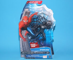 MARVEL SPIDER-MAN 3 WALL-HANGING WEB SPIDER-MAN MOC MOSC SEALED US CARD 2007 HASBRO