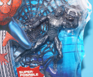 MARVEL SPIDER-MAN 3 WALL-HANGING WEB SPIDER-MAN MOC MOSC SEALED US CARD 2007 HASBRO