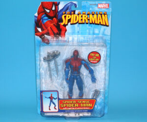 MARVEL AMAZING SPIDER-MAN SPIDER SENSE SPIDER-MAN MOC MOSC SEALED US CARD 2006 TOY BIZ