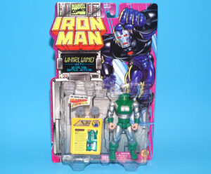 MARVEL IRON MAN WHIRLWIND MOC MOSC US CARD 1994 TOY BIZ