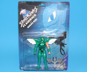 SILVERHAWKS FLASHBACK & BACKFLASH MOC MOSC US CARD 1986 KENNER