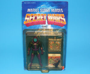 MARVEL SUPER HEROES SECRET WARS KANG MOC MOSC US CARD 1984 MATTEL