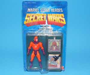 MARVEL SUPER HEROES SECRET WARS MAGNETO MOC MOSC US CARD 1984 MATTEL