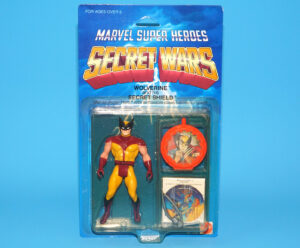 MARVEL SUPER HEROES SECRET WARS WOLVERINE SILVER CLAWS MOC MOSC US CARD 1984 MATTEL