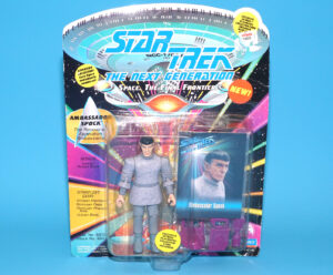 STAR TREK TNG NEXT GENERATION AMBASSADOR SPOCK MOC MOSC US CARD 1993 PLAYMATES