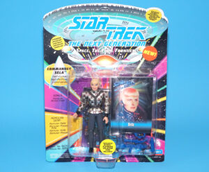 STAR TREK TNG NEXT GENERATION COMMANDER SELA MOC MOSC US CARD 1993 PLAYMATES