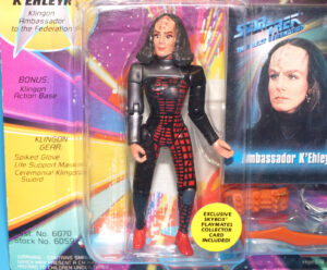 STAR TREK TNG NEXT GENERATION K’EHLEYR MOC MOSC US CARD 1993 PLAYMATES