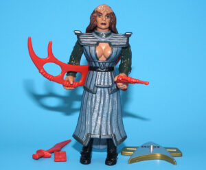 STAR TREK GENERATIONS LURSA KLINGON WARRIOR 100% COMPLETE 1994 PLAYMATES