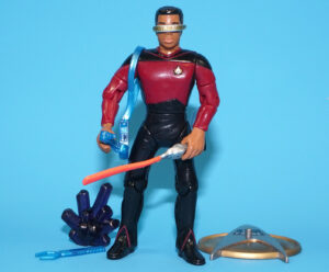 STAR TREK TNG NEXT GENERATION LIEUTENANT (JG) GEORDI LA FORGE 100% COMPLETE 1993 PLAYMATES