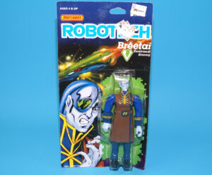 ROBOTECH 6″ BREETAI MOC MOSC US CARD 1985 MATCHBOX