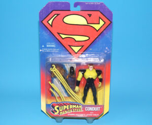 SUPERMAN MAN OF STEEL CONDUIT MOC MOSC US CARD 1995 KENNER