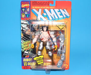 MARVEL X-MEN ROBOT WOLVERINE ALBERT 6TH MOC MOSC US CARD 1994 TOY BIZ