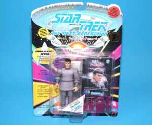 STAR TREK TNG NEXT GENERATION AMBASSADOR SPOCK MOC MOSC US CARD 1993 PLAYMATES
