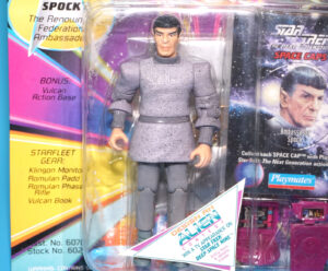 STAR TREK TNG NEXT GENERATION AMBASSADOR SPOCK MOC MOSC US CARD 1993 PLAYMATES