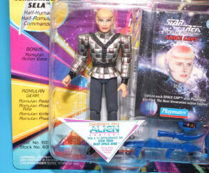 STAR TREK TNG NEXT GENERATION COMMANDER SELA MOC MOSC US CARD 1993 PLAYMATES