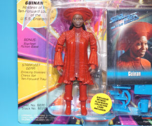 STAR TREK TNG NEXT GENERATION GUINAN MOC MOSC US CARD 1993 PLAYMATES