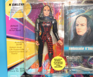 STAR TREK TNG NEXT GENERATION K’EHLEYR MOC MOSC US CARD 1993 PLAYMATES