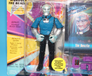 STAR TREK TNG NEXT GENERATION MORDOCK THE BENZITE MOC MOSC US CARD 1993 PLAYMATES
