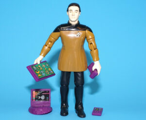 STAR TREK TNG NEXT GENERATION LIEUTENANT COMMANDER DATA COMPLETE 1993 PLAYMATES READ