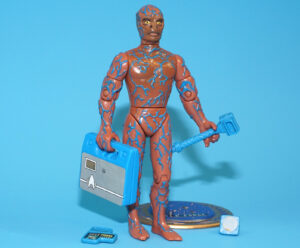 STAR TREK TNG NEXT GENERATION LT. COMMANDER LA FORGE AS TARCHANNEN III ALIEN 100% COMPLETE 1994 PLAYMATES