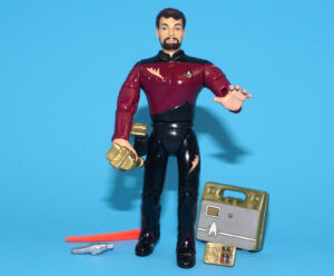 STAR TREK TNG NEXT GENERATION COMMANDER RIKER 100% COMPLETE 1993 PLAYMATES READ