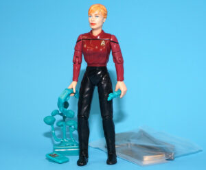 STAR TREK WARP FACTOR SERIES 2 CAPTAIN BEVERLY PICARD 100% COMPLETE 1995 PLAYMATES