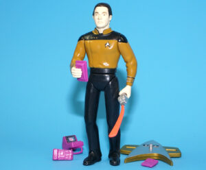 STAR TREK GENERATIONS LIEUTENANT COMMANDER DATA 100% COMPLETE 1994 PLAYMATES