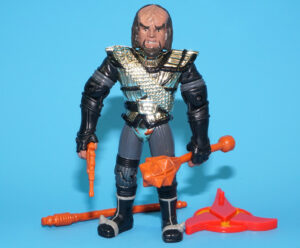 STAR TREK TNG NEXT GENERATION LIEUTENANT WORF HOLODECK 100% COMPLETE 1993 PLAYMATES