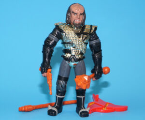 STAR TREK TNG NEXT GENERATION LIEUTENANT WORF HOLODECK 100% COMPLETE 1993 PLAYMATES