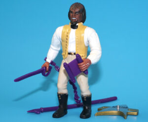 STAR TREK GENERATIONS LIEUTENANT COMMANDER PIRATE WORF 100% COMPLETE 1994 PLAYMATES