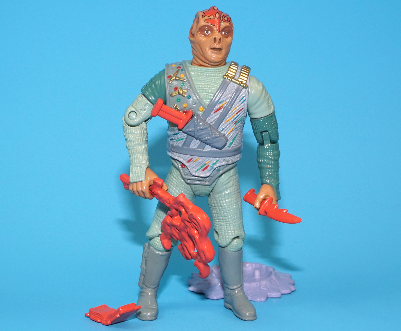 STAR TREK TNG NEXT GENERATION DATHON 100% COMPLETE 1993 PLAYMATES - Image 2