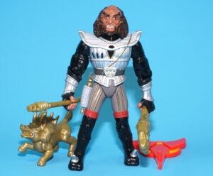 STAR TREK TNG NEXT GENERATION GOWRON THE KLINGON 100% COMPLETE 1992 PLAYMATES