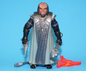 STAR TREK TNG NEXT GENERATION KLINGON WARRIOR WORF 100% COMPLETE 1993 PLAYMATES