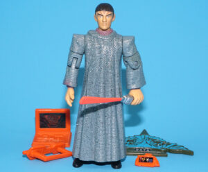 STAR TREK TNG NEXT GENERATION LIEUTENANT COMMANDER DATA AS ROMULAN 100% COMPLETE 1994 PLAYMATES