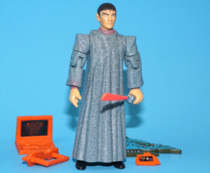 STAR TREK TNG NEXT GENERATION LIEUTENANT COMMANDER DATA AS ROMULAN 100% COMPLETE 1994 PLAYMATES