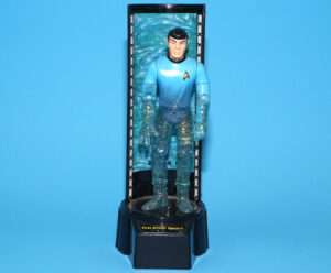 STAR TREK TRANSPORTER SERIES FIRST OFFICER SPOCK 100% COMPLETE 1998 PLAYMATES WORKS!