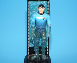 STAR TREK TRANSPORTER SERIES FIRST OFFICER SPOCK 100% COMPLETE 1998 PLAYMATES WORKS!