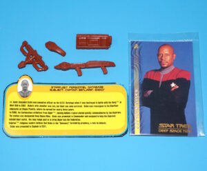 STAR TREK ORIGINAL SPARE PART DS9 CAPTAIN BENJAMIN SISKO ACCESSORIES LOT 1997 PLAYMATES